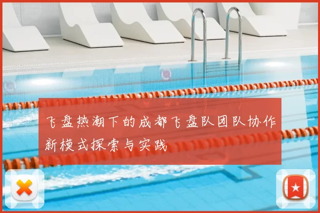 飞盘热潮下的成都飞盘队团队协作新模式探索与实践