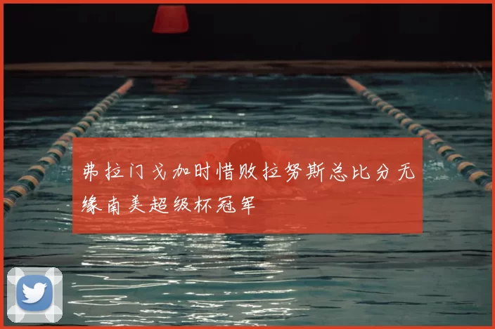 弗拉门戈加时惜败拉努斯总比分无缘南美超级杯冠军