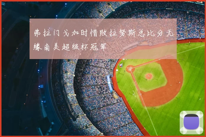 弗拉门戈加时惜败拉努斯总比分无缘南美超级杯冠军